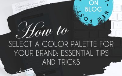 How to Select a Color Palette for your Brand: Essential Tips and Tricks